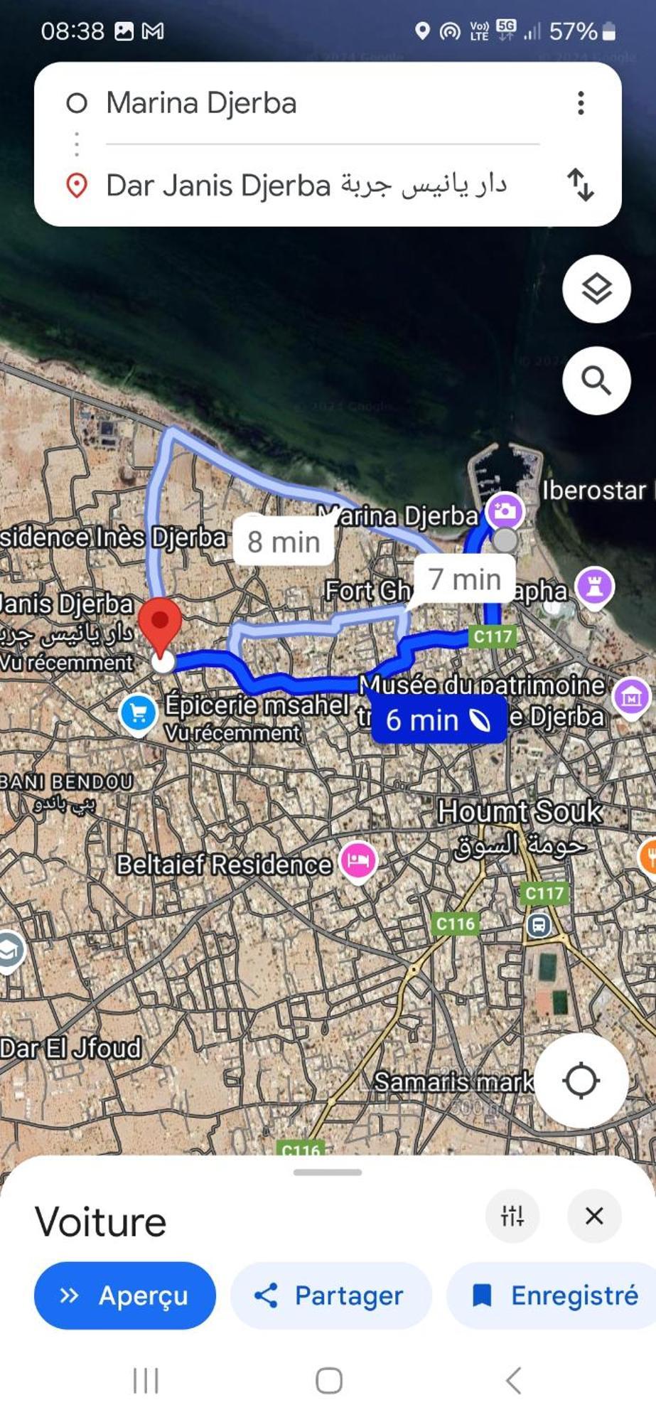 Dar Janis Djerba دار يانيس جربة Lägenhet Houmt Souk  Exteriör bild